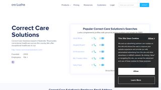 Correct Care Solutions - Email Address Format & Contact Phone ...