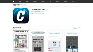 Corriere della Sera on the App Store - iTunes - Apple