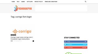 corrigo fsm login Archives - TechnologyVine