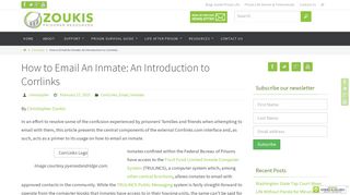 How to Email An Inmate: An Introduction to Corrlinks | Prisoner Resource