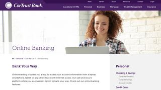 Online Banking | CorTrust Bank