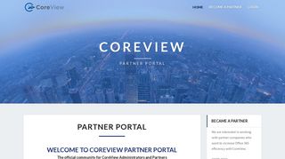 Partner Portal - CoreView