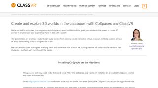 Create and explore 3D worlds in the classroom with CoSpaces and ...
