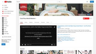 Cost Plus World Market - YouTube