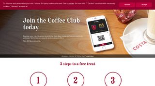 Costa Coffee Club - Join Online | Costa Coffee
