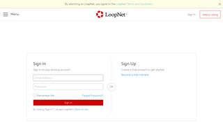 Sign In - LoopNet