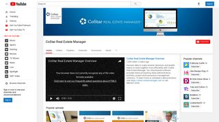 CoStar Real Estate Manager - YouTube