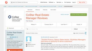 CoStar Real Estate Manager Reviews 2018 | G2 Crowd
