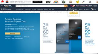 Amazon.com: Amazon Business American Express Card: Credit Card ...
