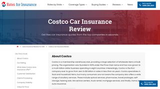Costco Car Insurance Review - Rates for Insurance