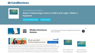 Amex TrueEarnings Costco Credit Card Login | Make a Payment
