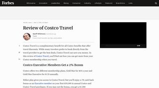 Review of Costco Travel - Forbes