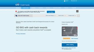 Costco Anywhere Visa Card by Citi — Citi.com