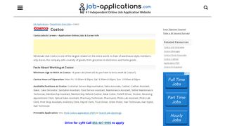 Costco Jobs - Application, Jobs & Careers Online - Job-Applications.com