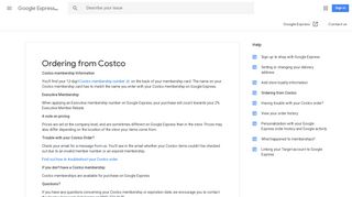 Ordering from Costco - Google Express Help - Google Support