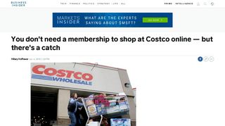 You can shop at Costco.com without a membership, but prices are ...