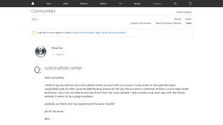 costco photo center - Apple Community