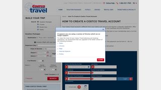 How To Create A Costco Travel Account