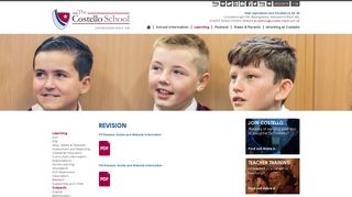 Revision | The Costello School