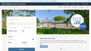 Sykes Cottages: Holiday Cottages To Rent - UK Cottage Holidays