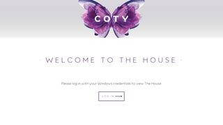 The House | Coty: Welcome to The House