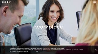 Workplace | coty.com
