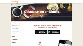 Mobile | Couchsurfing