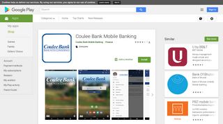 Coulee Bank Mobile Banking - Apps on Google Play