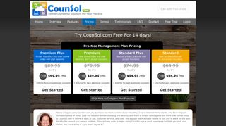 CounSol.com - Plan Pricing