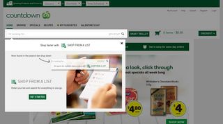 Online Supermarket: Online Grocery Shopping & Free ... - Countdown
