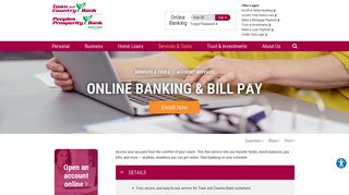 Online Banking & Bill Pay | Town and Country Bank | Springfield, IL ...