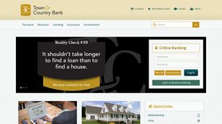 Secure Online Banking - Town and Country Bank