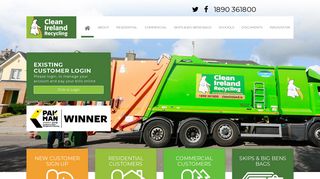 Clean Ireland Recycling : Skip Hire and Waste Collection Services