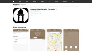 Country Club Bank for Personal on the App Store - iTunes - Apple