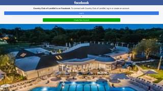 Country Club of Landfall - Home | Facebook - Facebook Touch