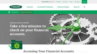 Access Your Financial Accounts - COUNTRY Financial