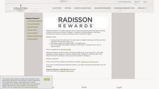 Radisson Rewards - Country Inn & Suites Hotel Rewards Program ...