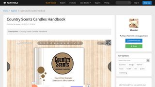 Country Scents Candles Handbook Pages 1 - 19 - Text Version ...