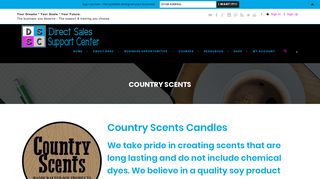 Direct Sales Support Center » Country Scents