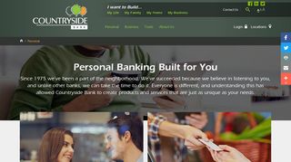 Personal Banking Account Services | Countryside Bank