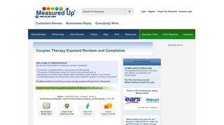 Couples Therapy Exposed Reviews and Complaints - MeasuredUp