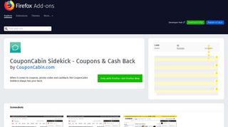 CouponCabin Sidekick - Coupons & Cash Back – Get this Extension ...