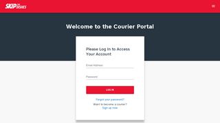 SkipTheDishes Courier Portal