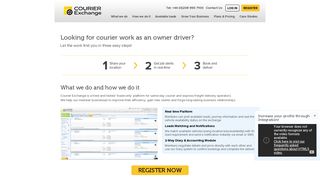Owner Drivers - Courier Exchange