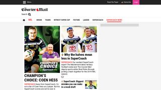 NRL SuperCoach | NRL Fantasy & Footy Tipping | The Courier Mail