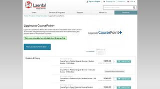 Lippincott CoursePoint+ | Products & Pricing - Laerdal Medical