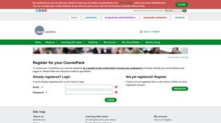 Register for a CoursePack | The Case Centre, for students