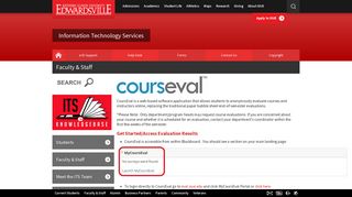 courseval - SIUE