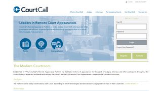 CourtCall: Remote Court Appearances