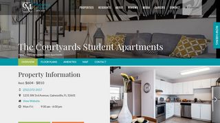 The Courtyards Student Apartments in Gainesville, FL